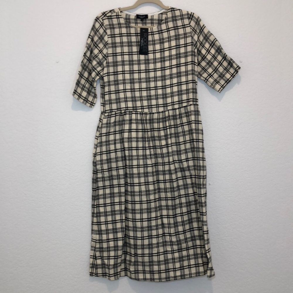 NWOT Roolee Mom Midi Dress